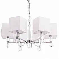 Подвесная люстра Arte Lamp NORTH хром, белый A5896LM-6CC