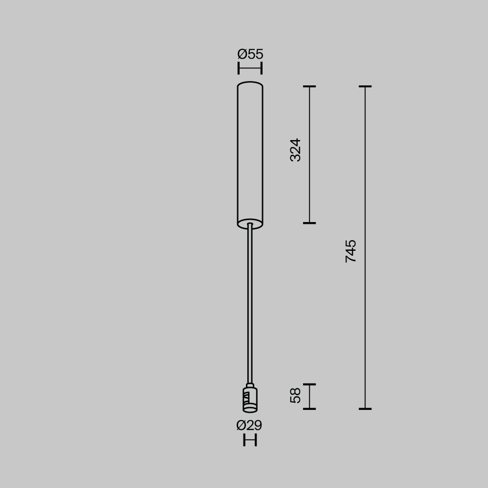 Основание потолочное Long Maytoni Flarity TRA159C-BB1-BS