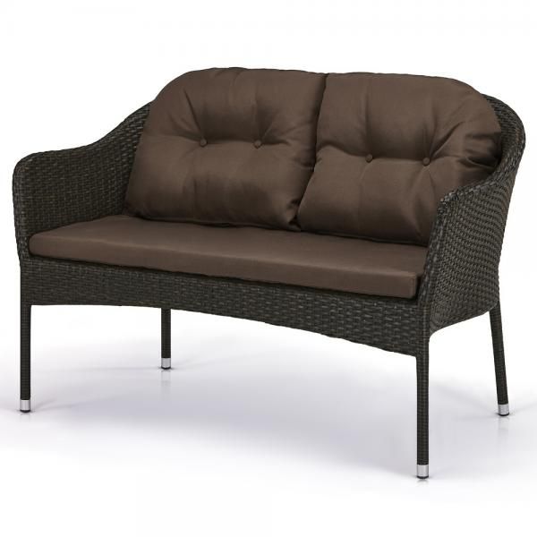Диван Afina Garden S54A-W53 Brown Коричневый