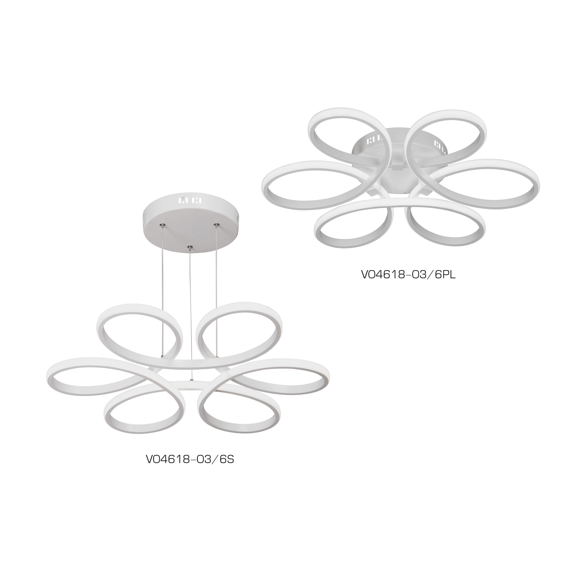 Подвесная люстра VITALUCE V04618-03/6S