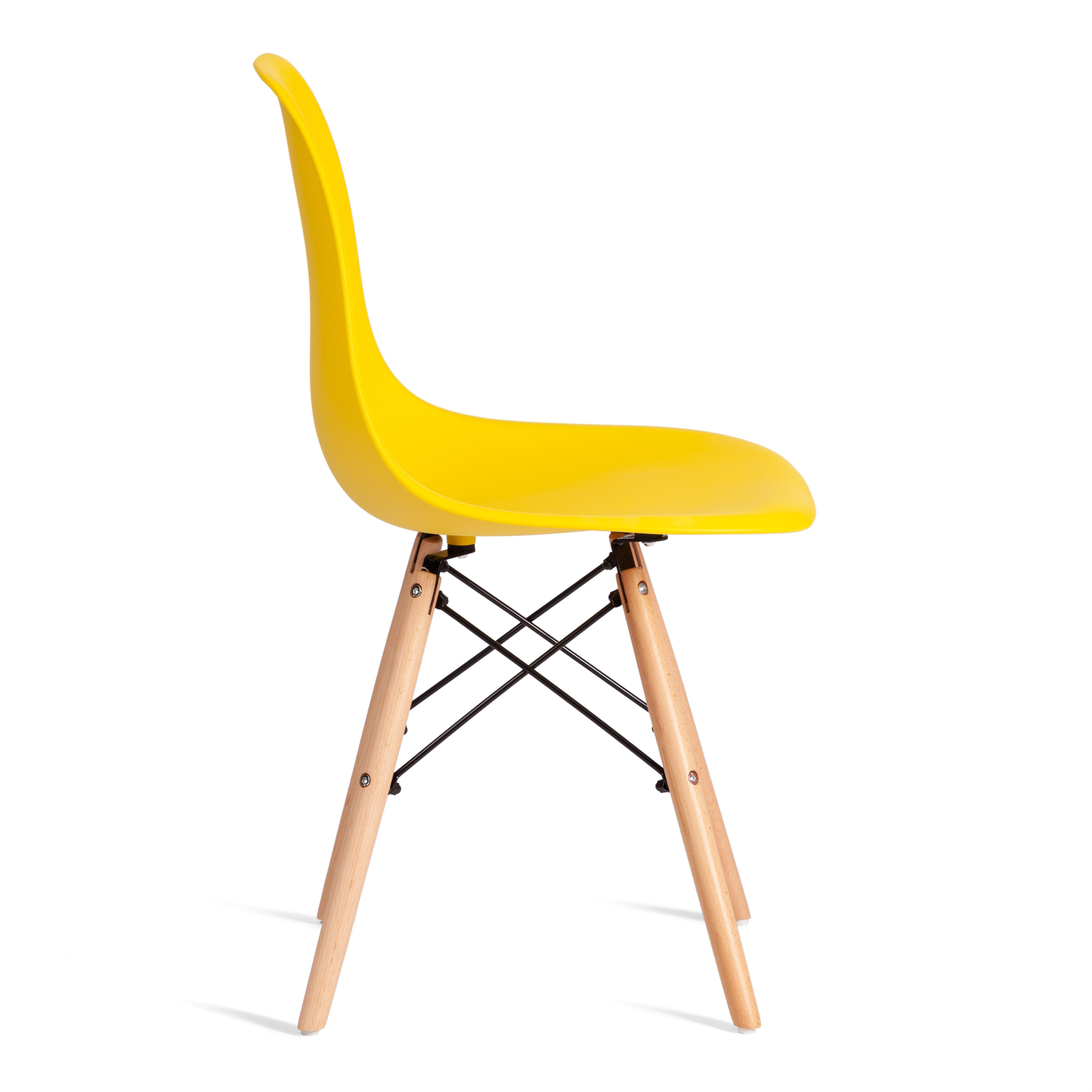 Стул CINDY (EAMES) (mod. 1801) Yellow (Желтый)