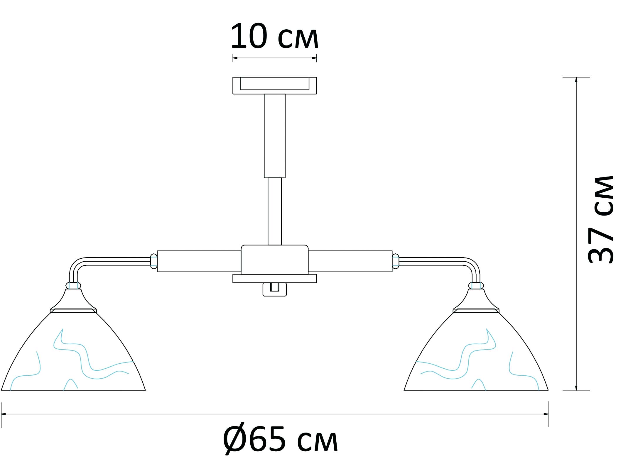 Люстра на штанге Arte Lamp MATTHEW A5032PL-3BR