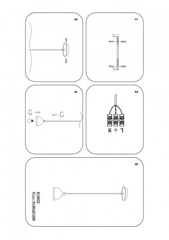 Подвесной светильник Lightstar Agola 810023