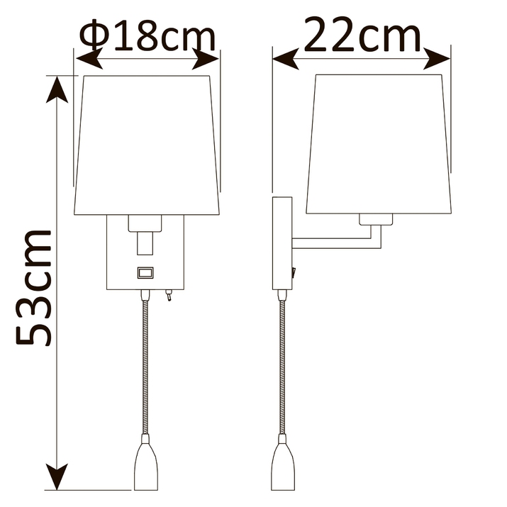 Бра настенное ARTE Lamp HALL A9246AP-2SS