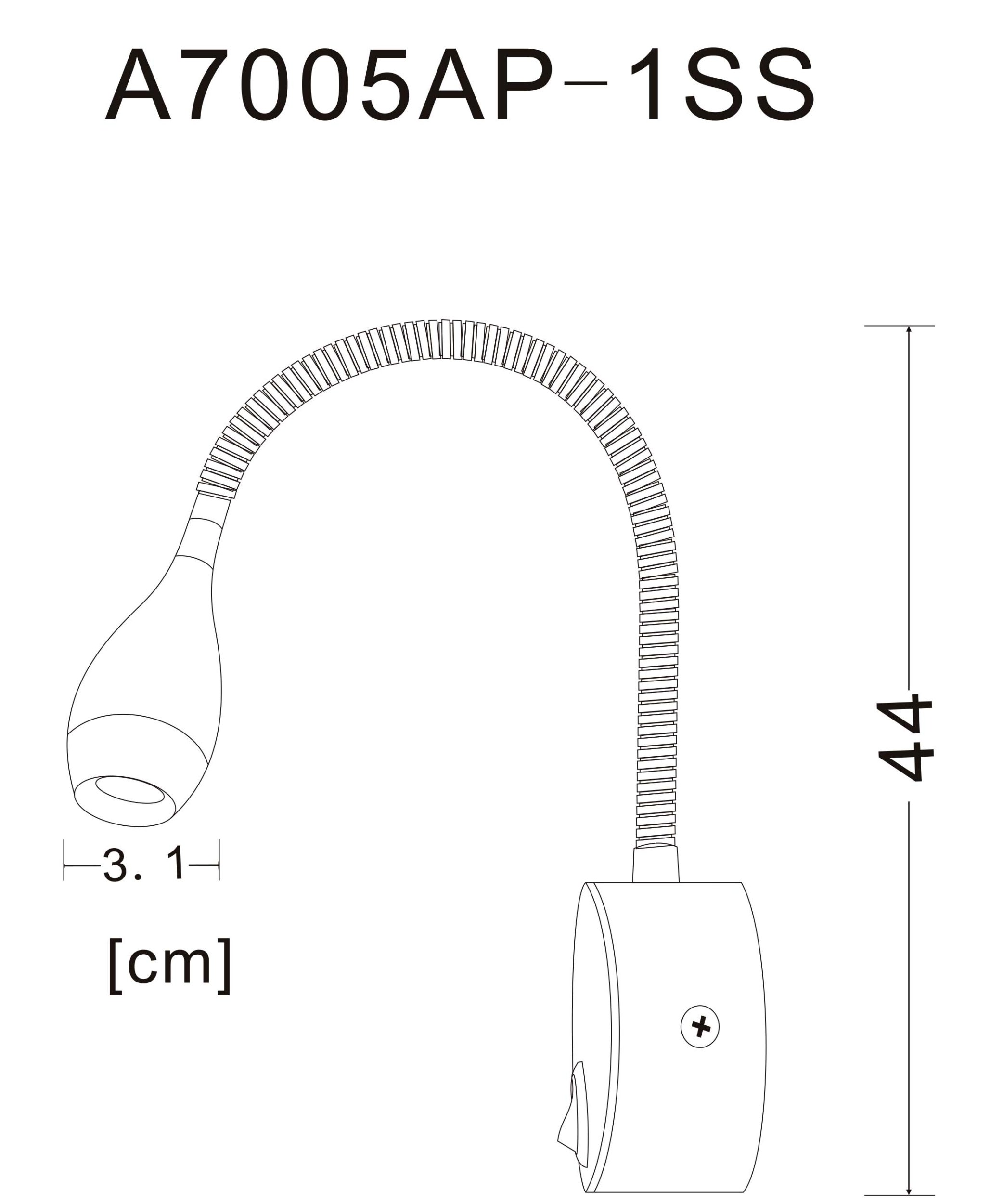 Бра для подсветки картин ARTE Lamp Picture Lights Led A7005AP-1SS