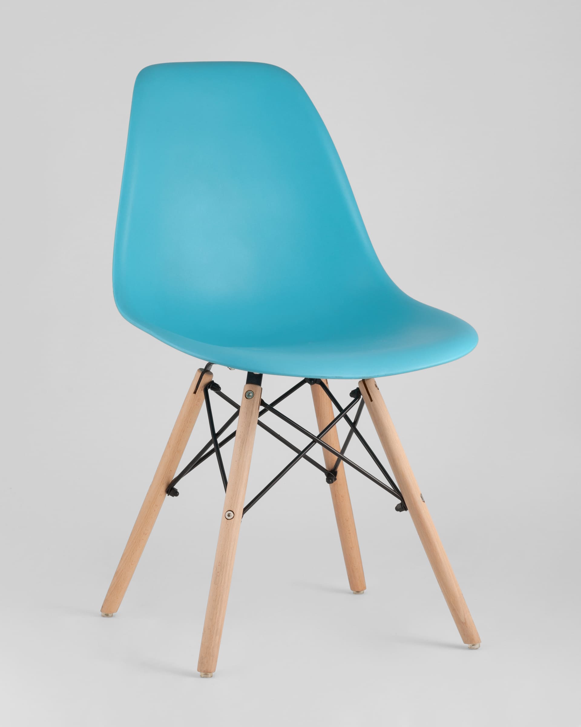 Комплект стульев Eames DSW бирюзовый x4 шт