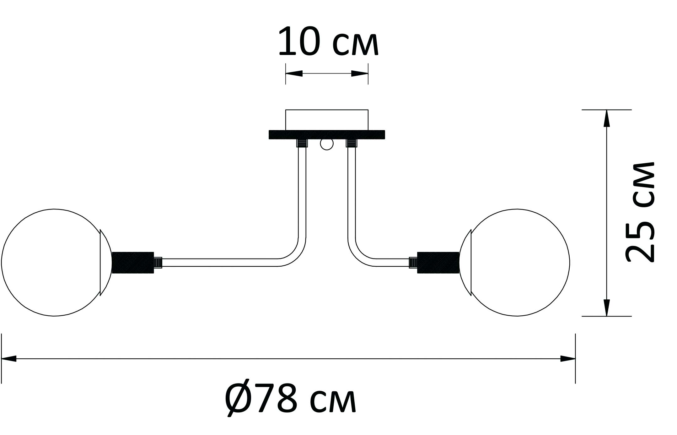 Накладная люстра Arte Lamp OXFORD A2716PL-6BK