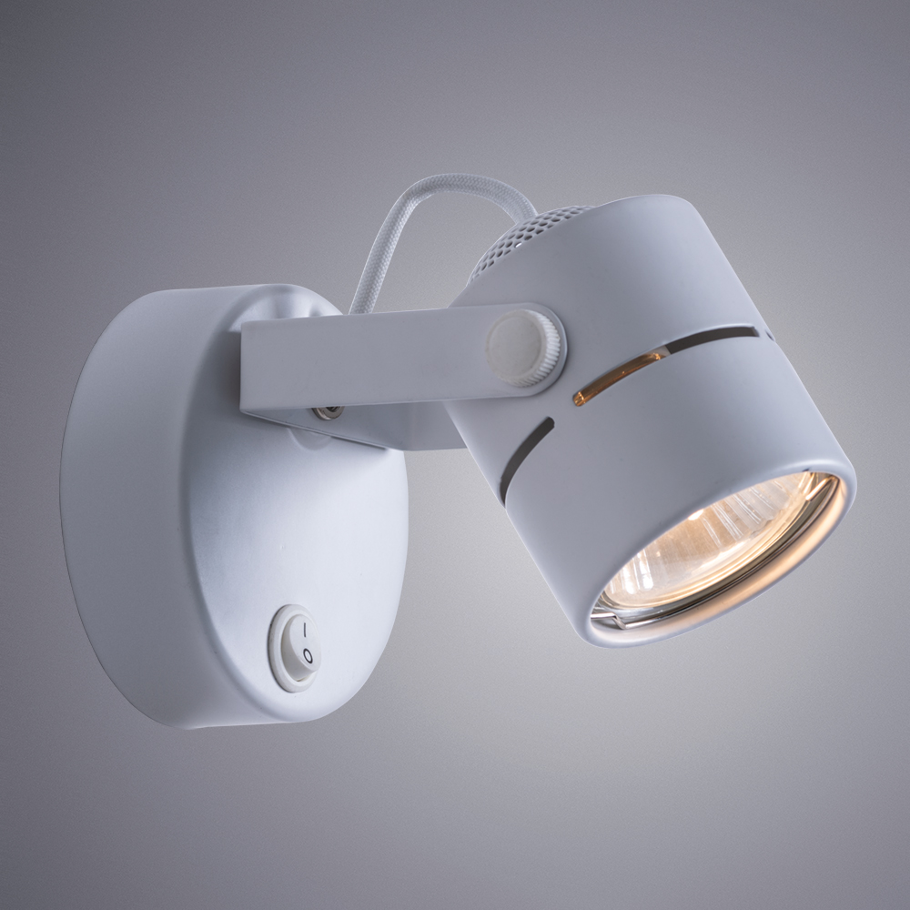 Трековый светильник Arte Lamp MIZAR A1311AP-1WH