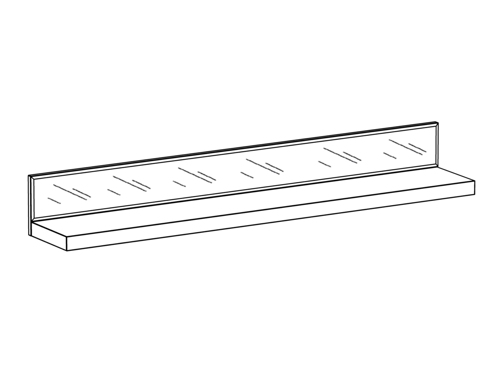 Полка Kristal 331070