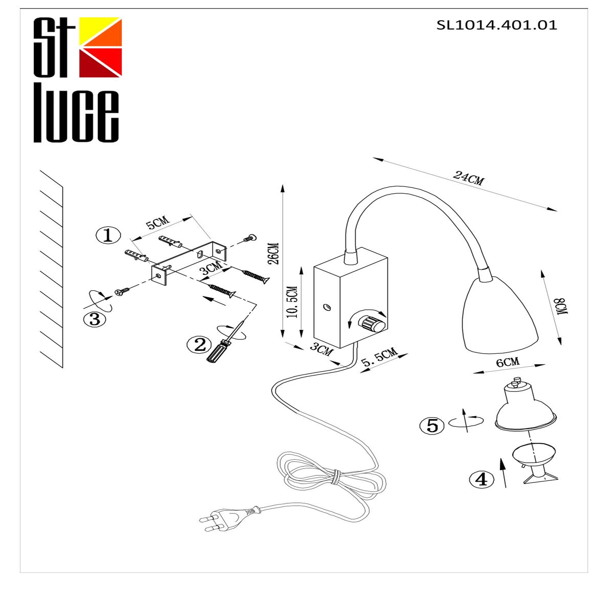 Бра для чтения ST LUCE AMIO SL1014.401.01