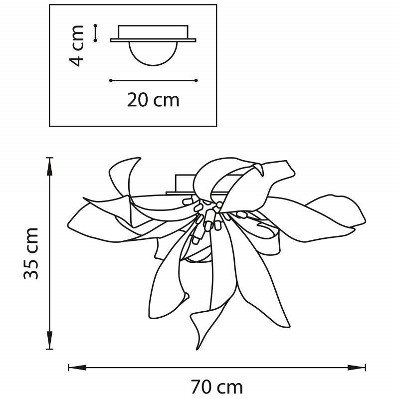 Накладная люстра Lightstar TURBIO 754169