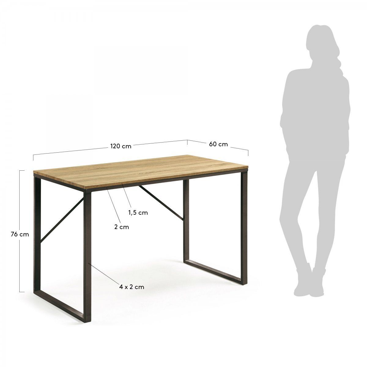 Письменный стол La Forma Lisbet CC1107M46