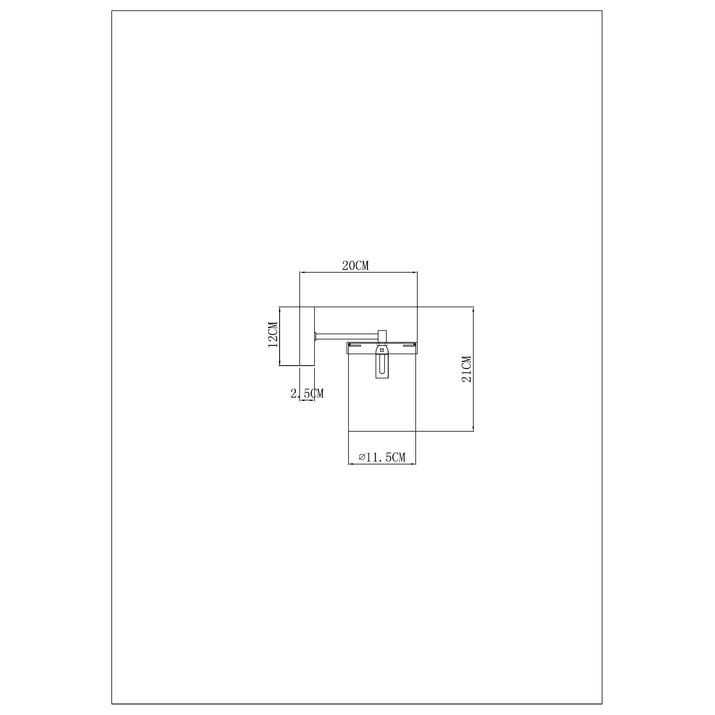 Бра ARTE LAMP MODELLO A4099AP-1BK