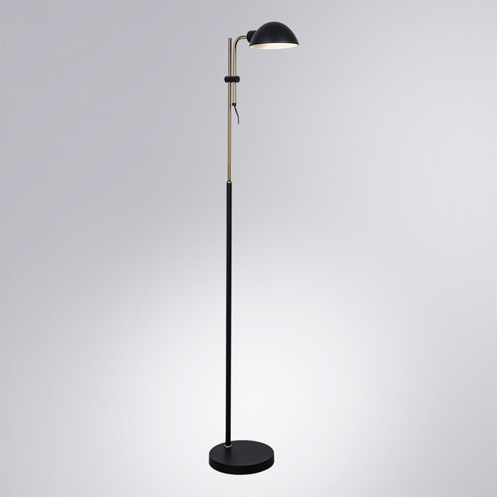 Торшер ARTE LAMP ZETTA A7055PN-1BK