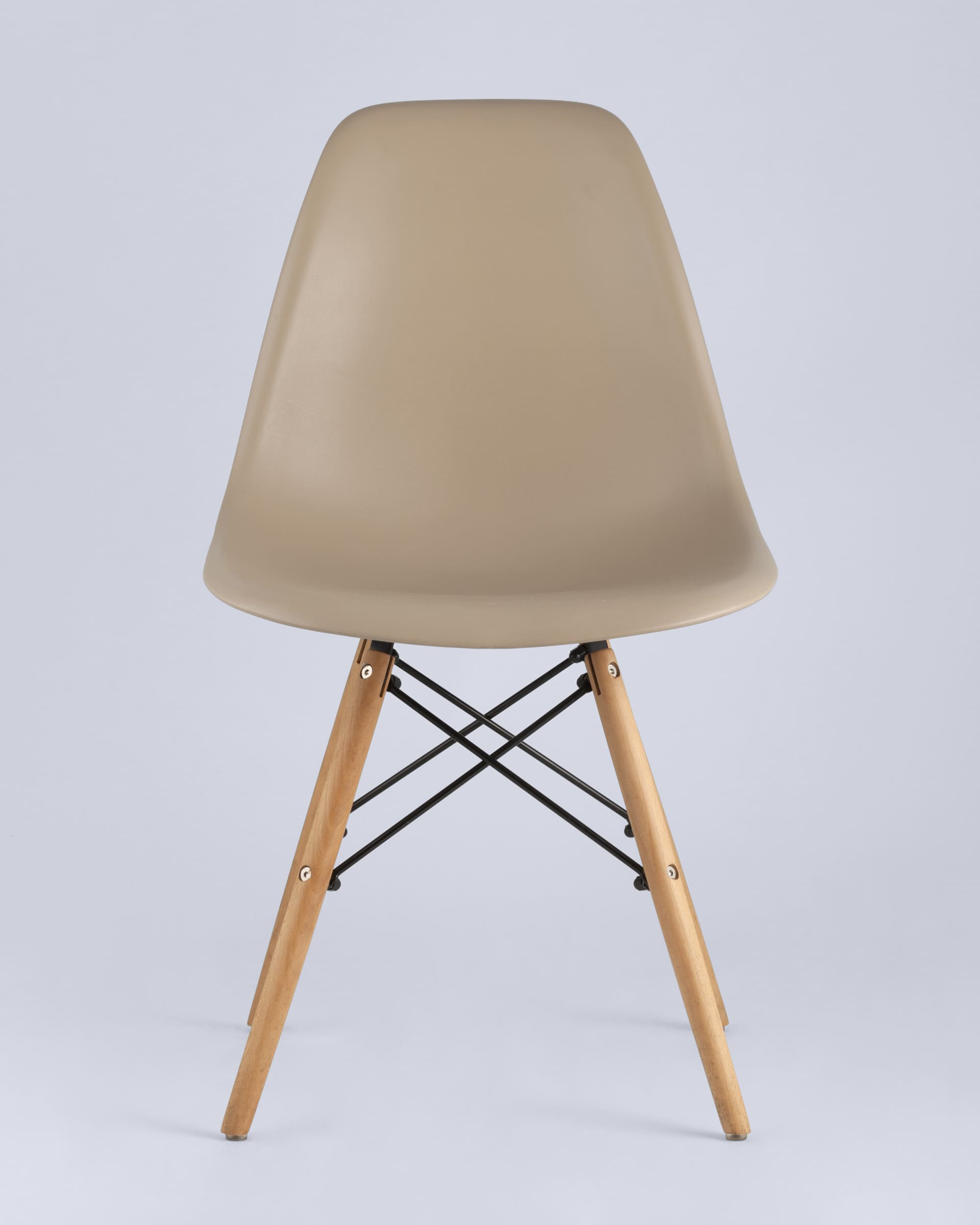 Комплект стульев Eames DSW бежево-серый x4 шт