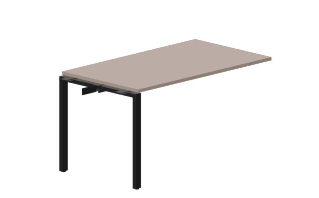 Приставной элемент 1380х780мм Inspira (GDB) Страйк (Strike) STNPS148TRNR тортора / черный