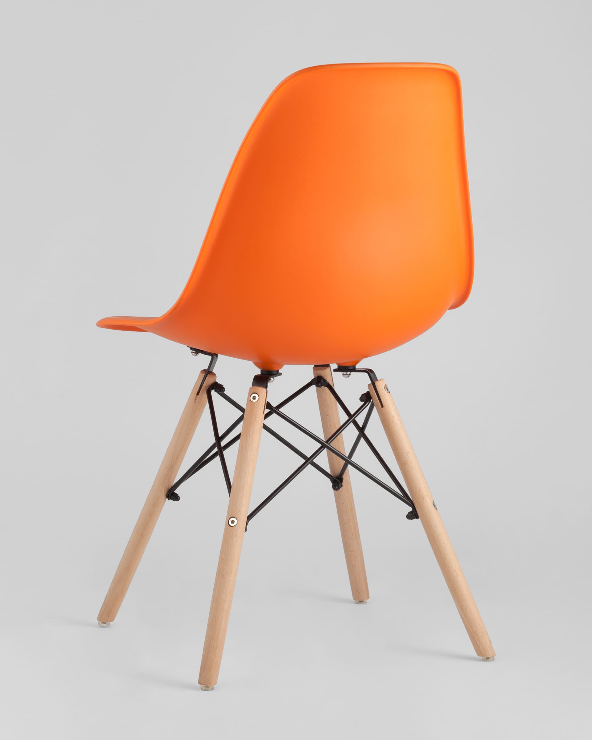 Комплект стульев Eames DSW оранжевый x4 шт