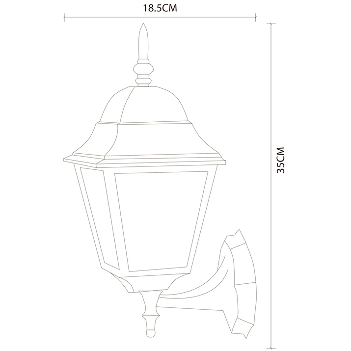 Настенный светильник ARTE Lamp BREMEN A1011AL-1BK