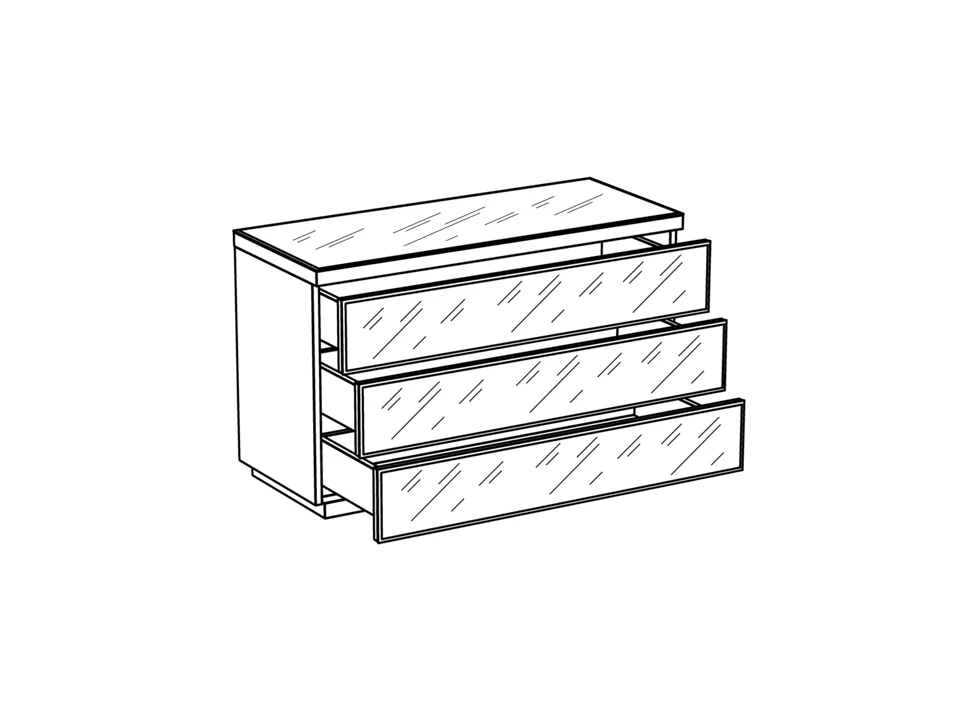 Комод Kristal 331009