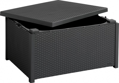 Стол-сундук Arica storage table Графит