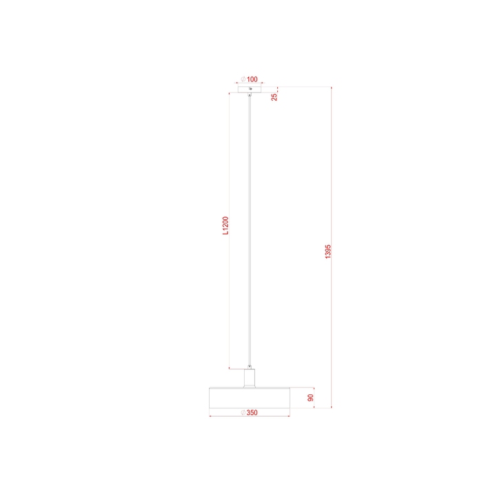 Подвесная люстра ARTE LAMP SKAT A7152SP-1BK