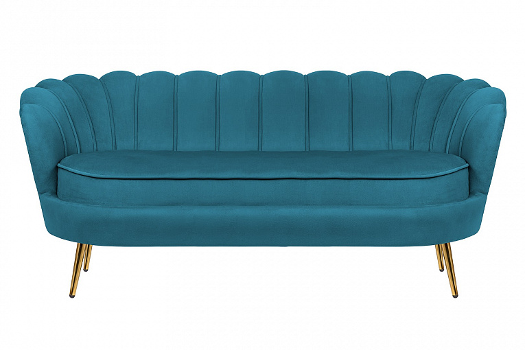 Диван Pearl Triple Marine Velvet Сине-зеленый