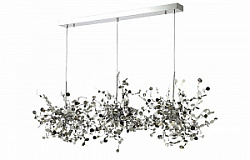 Подвесной светильник Crystal Lux GARDEN SP3х3 L1200 CHROME