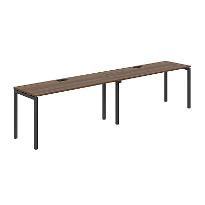 Рабочая станция s-b-s Norden Сигма (м/к 40х40) 3200х600х750 SG.227.DM.44.AN Дуб Модена / Антрацит