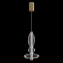 Подвесной светильник Crystal Lux QUASAR SP10W LED TRANSPARENT