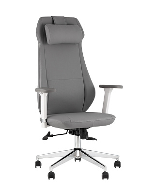 Кресло руководителя TopChairs Trophey серый