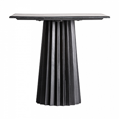 Квадратный барный стол Vical Plisse Wood 33178 белый