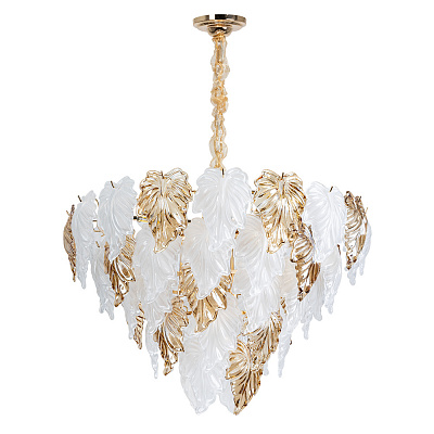 Подвесная люстра Arte Lamp Lilly золото, белый A4070LM-12GO